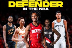 美媒评本赛季最佳防守阵容 霍勒迪和文班亚马在列