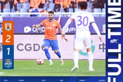 中超山东泰山2-1天津津门虎 卡扎破门 泽卡头球建功