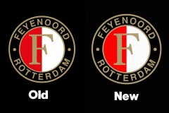 费耶诺德新旧队徽差别太小 遭到球迷疯狂吐槽