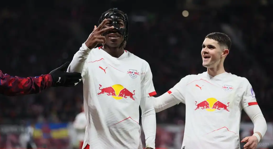 曼联等队观察莱比锡边锋扬·迪奥曼德