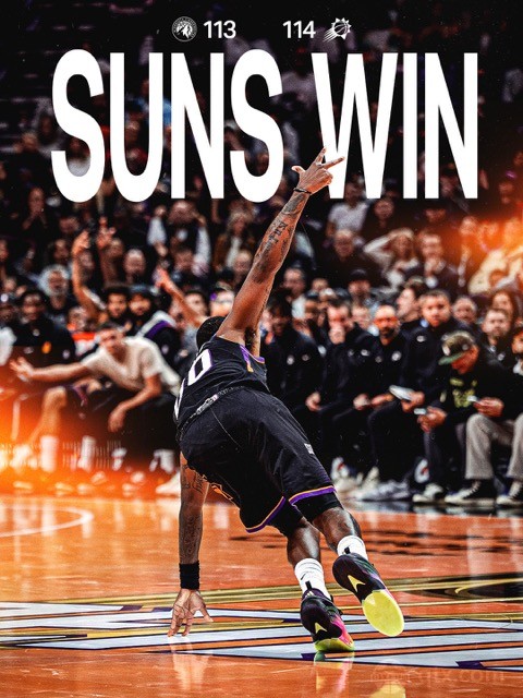 太阳主场114-113险胜森林狼