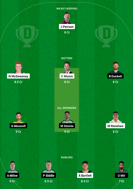 HEA vs STA Dream11 Team Today