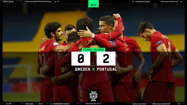 瑞典0-2葡萄牙