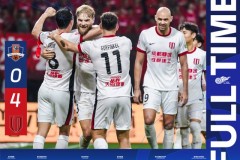 中超梅州客家0-4成都蓉城 韦世豪传射罗慕洛破门