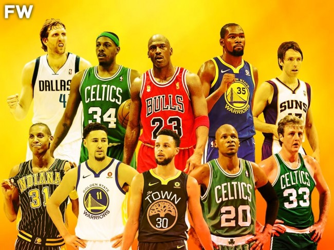 盘点NBA历史15大射手