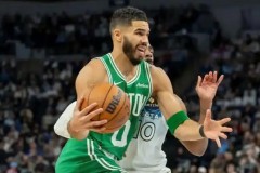 NBA战报凯尔特人118-115力克森林狼 塔图姆33分