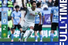 中超大连英博0-2北京国安 王子铭法比奥破门张玉宁失点