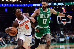 nba季后赛东部半决赛尼克斯108-105逆转凯尔特人 布伦森29分塔图姆23分16板