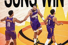 NBA常规赛勇士客场98-99惜败太阳 布克25分 库里15+9+7