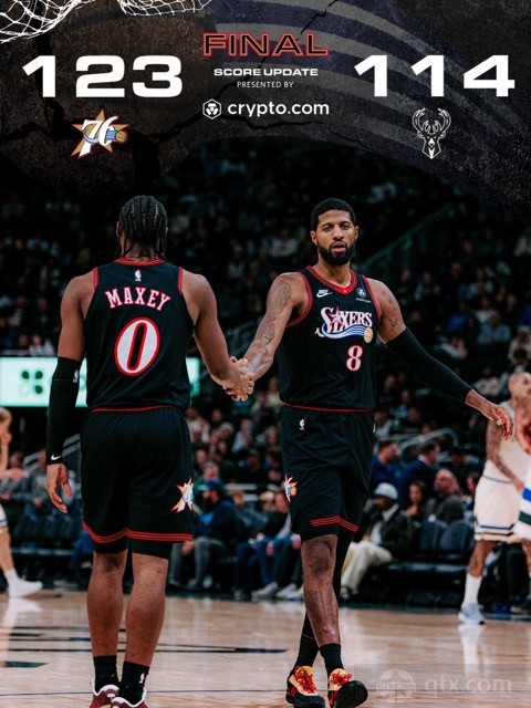 76人加时123-114力克雄鹿