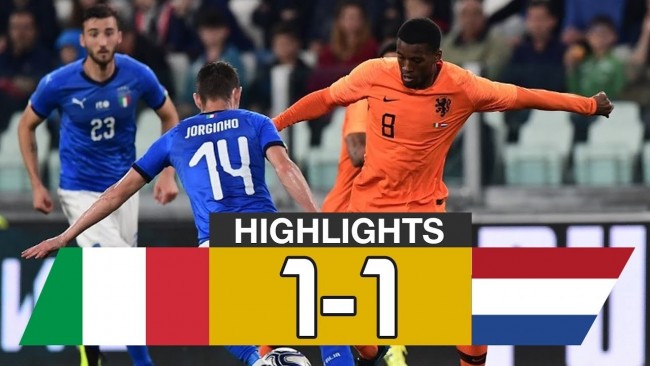 意大利1-1荷兰