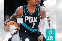 NBA常規賽開拓者客場115-103大勝雄鹿 格蘭特35分 楊瀚森替補出場未得分