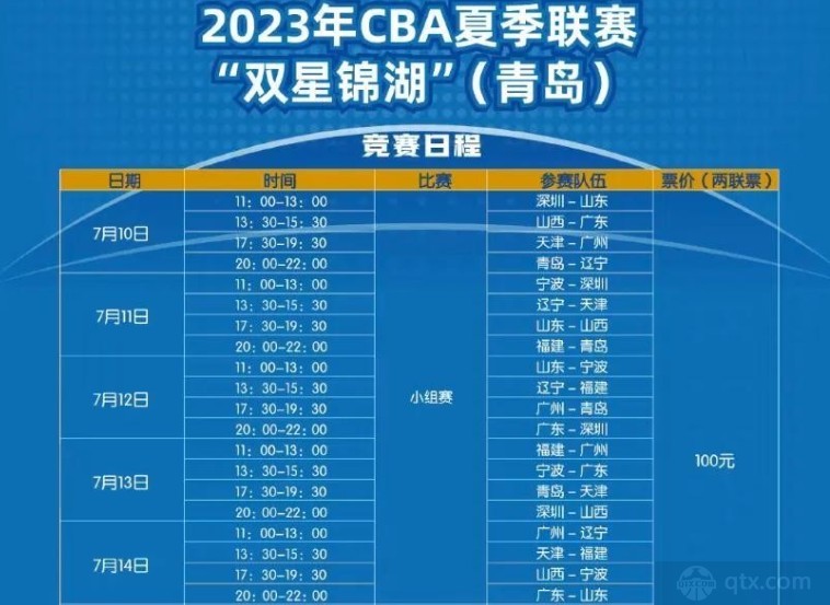 广东男篮赛程时间表最新 广东男篮将对阵山西男篮