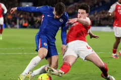 10人切尔西战平阿森纳 凯塞多犯规染红