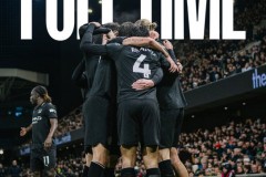 英超富勒姆4-5曼城 哈兰德达成英超百球