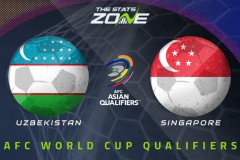 世预赛前瞻-乌兹别克斯坦vs新加坡分析预测：新加坡难有作为