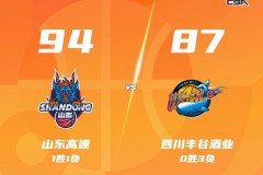 CBA常规赛战报山东男篮主场94-87四川男篮 克里斯29分