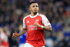 热苏斯时隔1年再次进球 巴西前锋逐渐找回状态