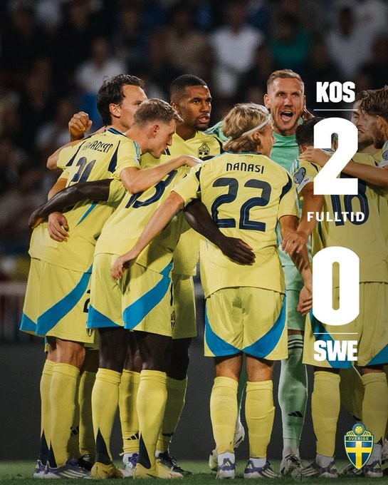 科索沃2-0瑞典