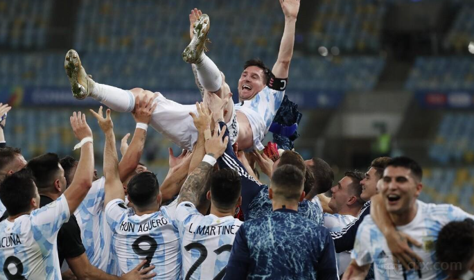 阿根廷夺得美洲杯冠军