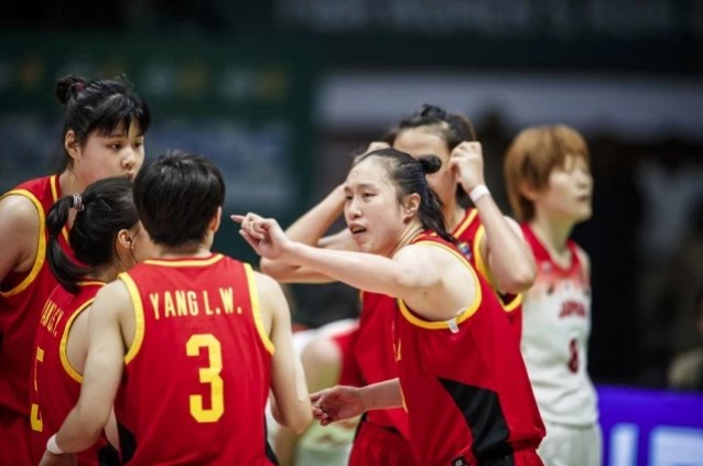 中国女篮惜败日本