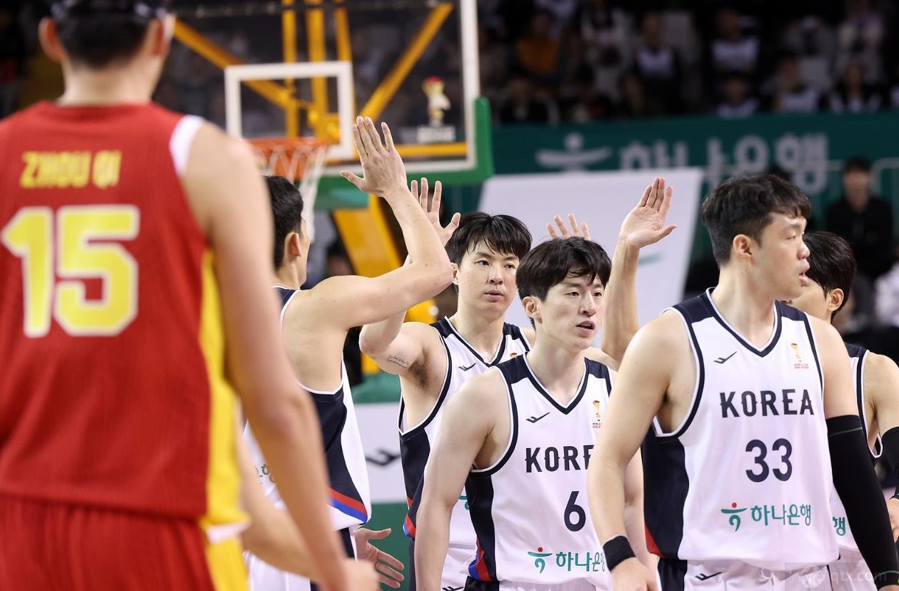 中国男篮历史上首次面对韩国两连败