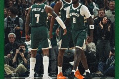 NBA常规赛凯尔特人客场101-116不敌雄鹿 字母哥缺阵 库兹马31分