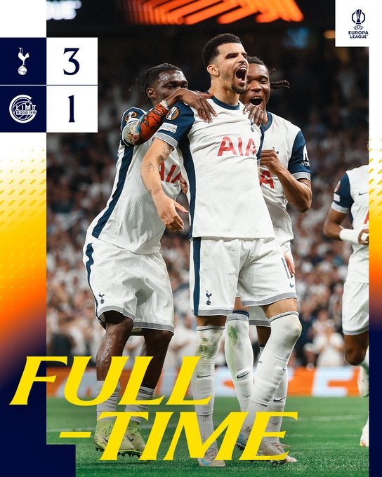 托特纳姆热刺3-1博多格林特