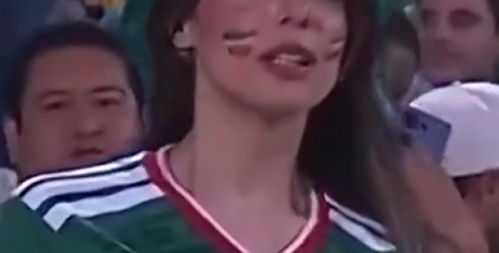 墨西哥果然盛产美女球迷