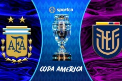 美洲杯1/4決賽上半區對陣出爐 阿根廷對陣厄瓜多爾