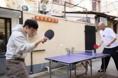 齐达内晒和樊振东打乒乓球照 齐达内中国行