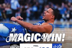 NBA常规赛尼克斯客场121-133不敌魔术 瓦格纳37分 布伦森空砍33+11