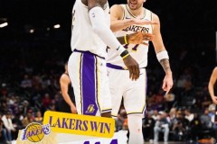 NBA常规赛湖人客场116-114险胜太阳 东契奇29+6 詹姆斯26分