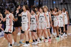 日本女篮亚洲杯半决赛三分球命中率高达47.1% 全场出手34次