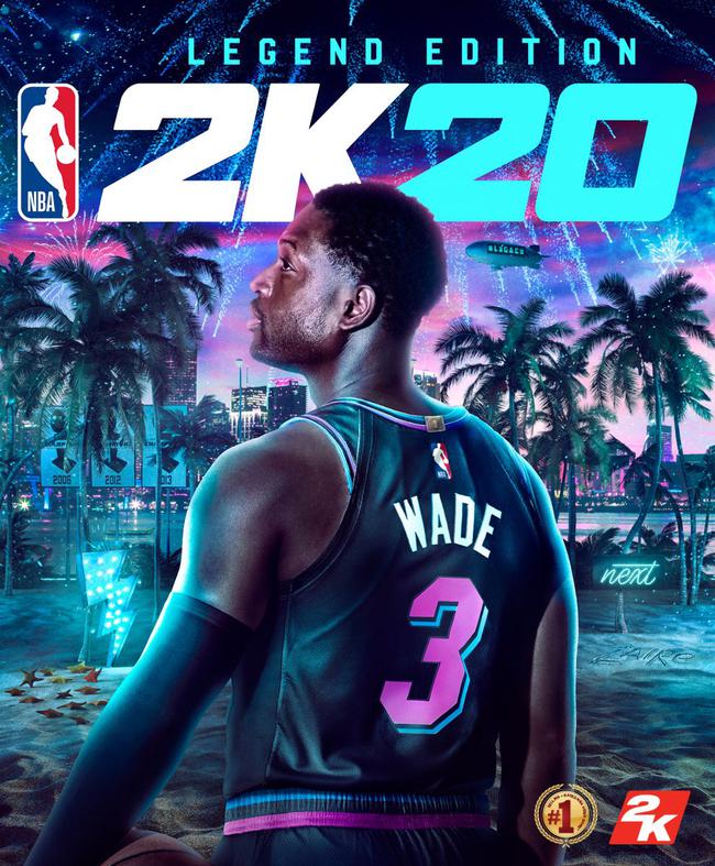 浓眉和韦德成NBA2K20封面