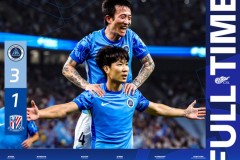 中超深圳新鹏城3-1上海申花 张煜东世界波张昱杰杜加利奇建功