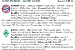 踢球者预测拜仁对不莱梅首发大名单一览 凯恩穆勒萨内冲锋