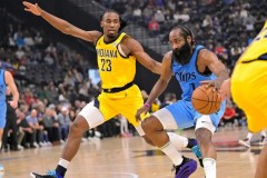 NBA常规赛快船112-119不敌步行者 哈登22分球队跌入附加赛区