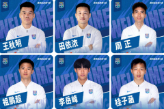 天津津门虎官宣6名新援加盟 国脚王秋明在内 5球员年龄30-
