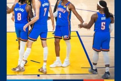 库里缺阵勇士主场94-131惨败雷霆 亚历山大30分 霍姆格伦15+15