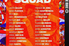 荷兰公布欧洲杯初选名单 弗林蓬、范德文、德容入选