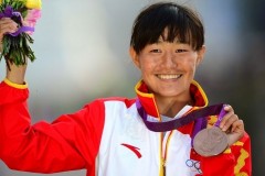 中国选手递补伦敦奥运女子竞走金牌 切阳什姐谈递补获得奥运冠军