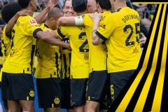 德甲多特蒙德6-0沃尔夫斯堡 多特距离拜仁1分
