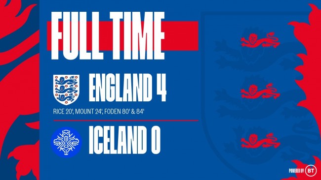 英格兰4-0冰岛