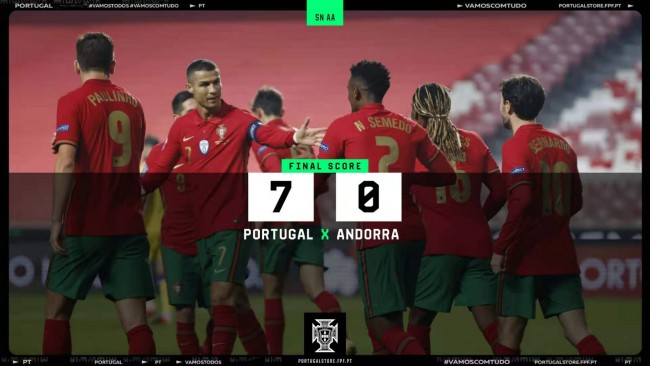 葡萄牙4-0安道尔