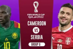 喀麦隆vs塞尔维亚预测比分半全场进球数分析 非洲雄狮激战巴尔干雄鹰