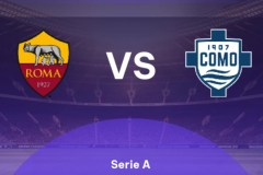意甲罗马vs科莫预测分析 双方在积分榜上只差3分