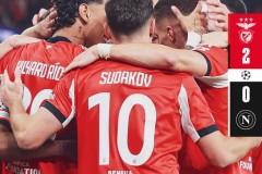 欧冠本菲卡2-0那不勒斯 那不勒斯欧冠客场五连败