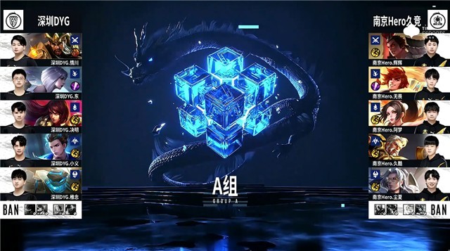 深圳DYG vs 南京Hero久竞第三场BP