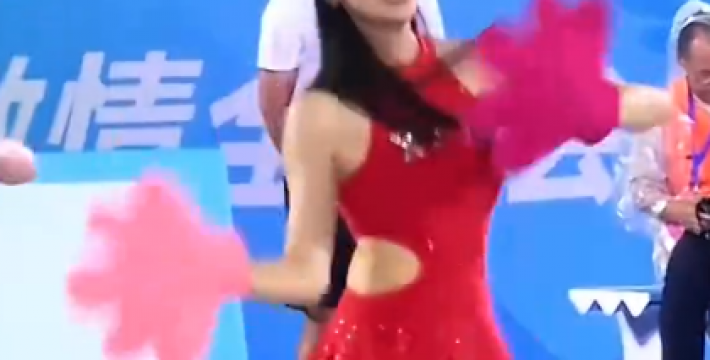 一般转播都看不见，全运会的沙滩宝贝
